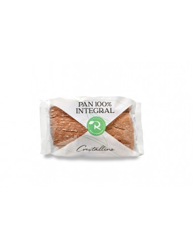 Pan cristalino 100% integral Realfooding 210 g