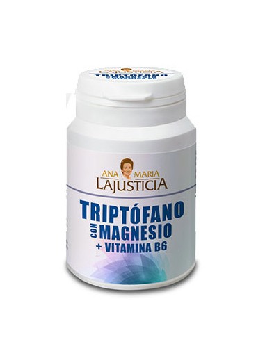 Triptofano con melatonina magnesio y vitamina b6 60comp