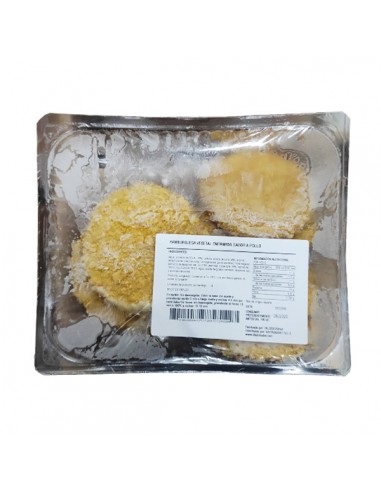 Congelado hamburguesa pollo vegetal empanada 4 kg Horeca