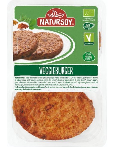 Refrig veggieburger 200g natursoy