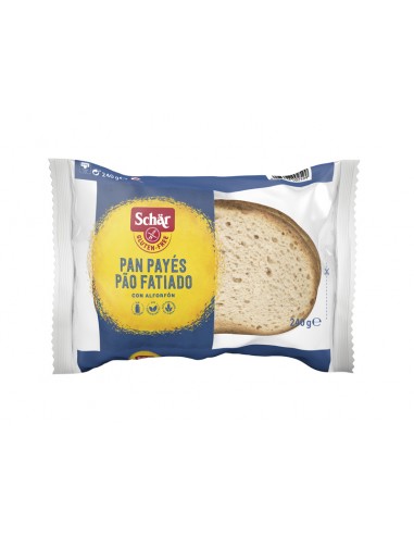 Pan payes - pão fatiado 240g Schär