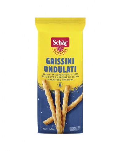 Grissini ondulati 150g Schär