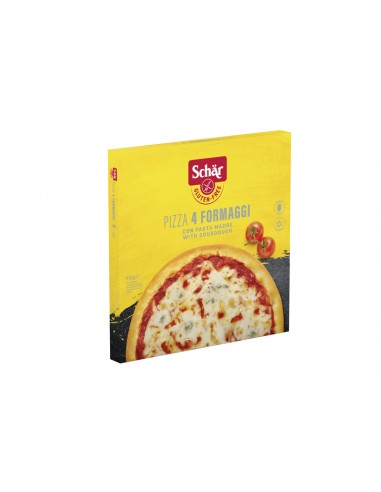 Congelado pizza 4 formaggi  415g Schär