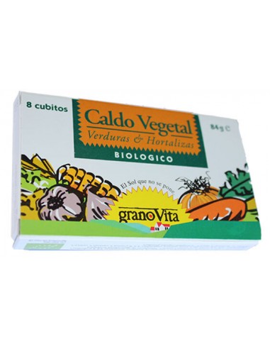 Caldo vegetal BIO (8 cub) 84gr