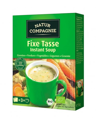 Sopa inst. verduras BIO 3x18g caja