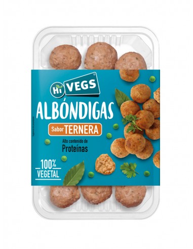 Refrig albóndigas ternera plant based 200g - hivegs!