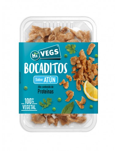 Refrig bocaditos atún plant based 180g - hivegs!