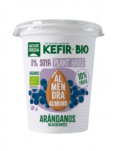 Refrig Kéfir almendra arándanos BIO 400 g