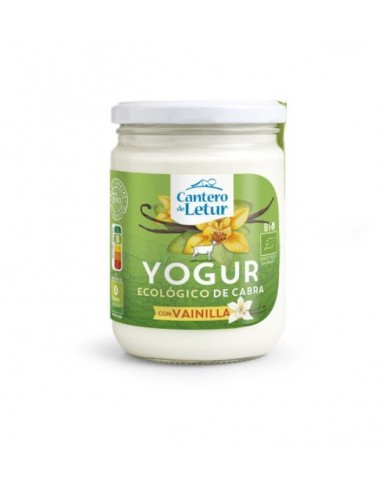 Refrig yogur de cabra con vainilla ECO 420g