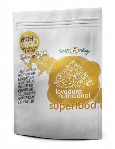 Levadura nutricional high vita B12 y D copos: (75 gr) doypack