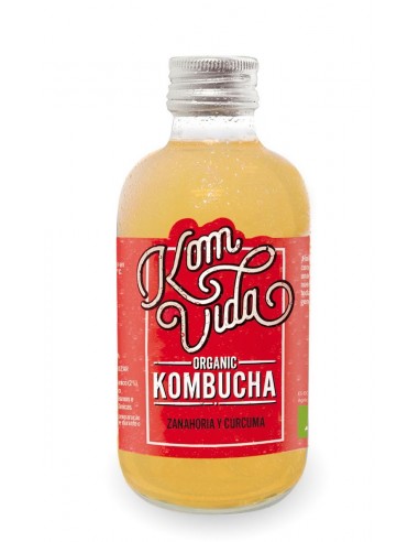 Refrig komvida kombucha zanahoria curcuma 250 ml