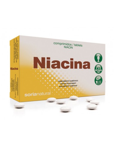 NIACINA (VIT. B3) COMPRIMIDOS RETARD 48 COMP x 200MG