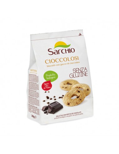 GALLETAS BIO CON PEPITAS CHOC PURO 200GR