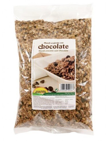 Muesli crujiente chocolate 750gr.