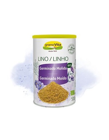 Lino germinado molido BIO 500g