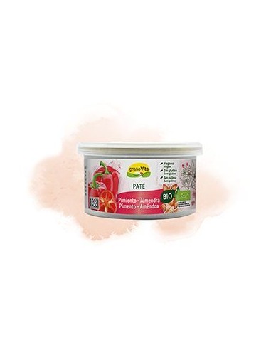 Paté pimiento-almendra BIO lata 125g