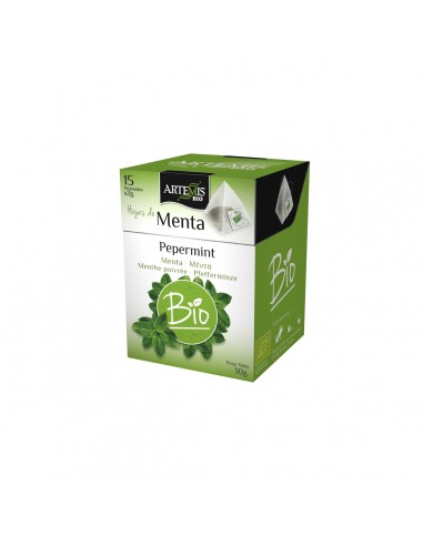 Pirámide infusión menta hoja ECO 30g