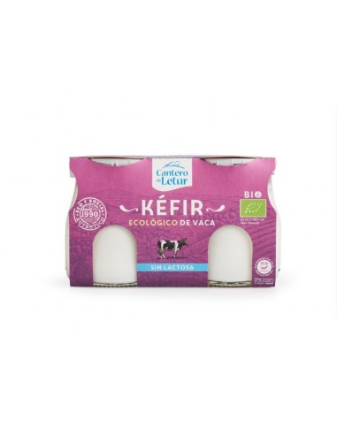 Refrig kéfir de vaca  sin lactosa BIO 2x125g