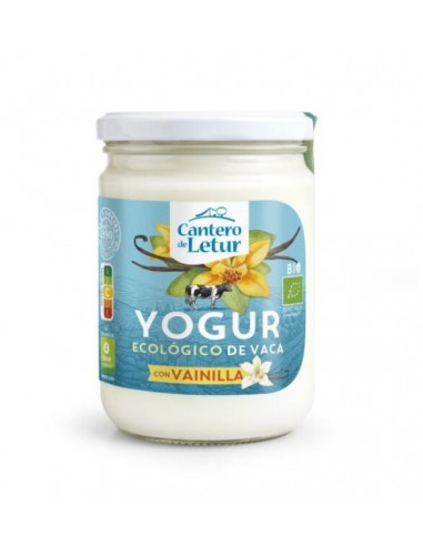 Yogur de vaca con vainilla ECO 420g