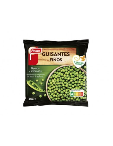 Congelado guisantes finos 400g