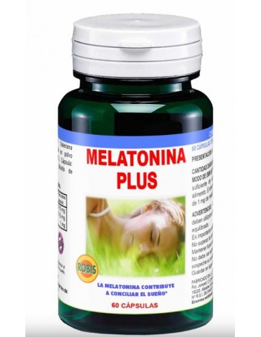 Melatonina plus 1 mg 60 caps 450mg