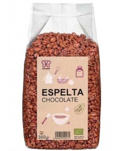 Espelta con chocolate BIO 300  gr.