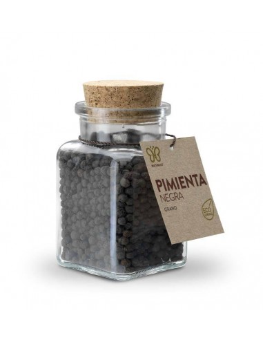 Pimienta negra grano BIO gourmet bc 75 gr.