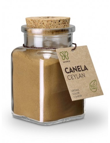 Canela ceylan molida  ECO   gourmet b.c v  55 gr.