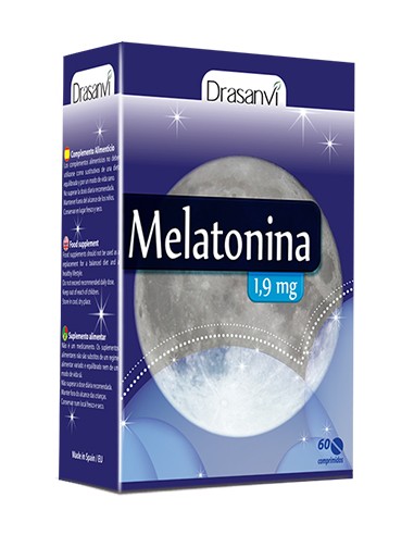 Melatonina 1 9 mg 60comp