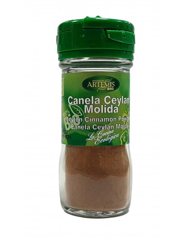 Canela ceylán molida BIO 25 g