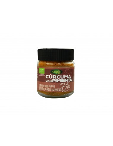 Curcuma con pimienta BIO 80 g