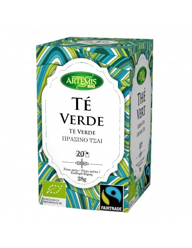 Té verde infusión fair trade ECO 28g