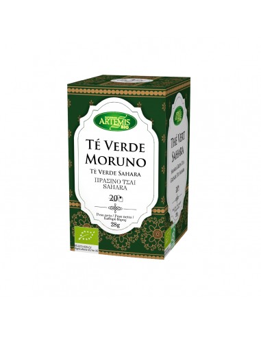 Té verde moruno infusión ECO 28g