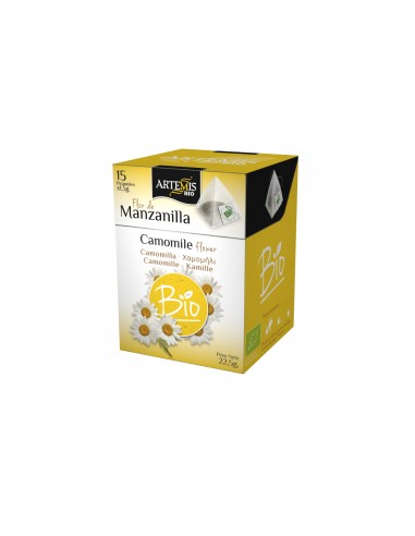 Pirámide infusión manzanilla flor ECO 30g