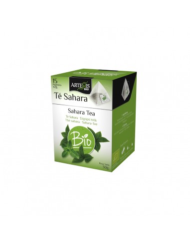 Pirámide infusión té sáhara ECO 30g