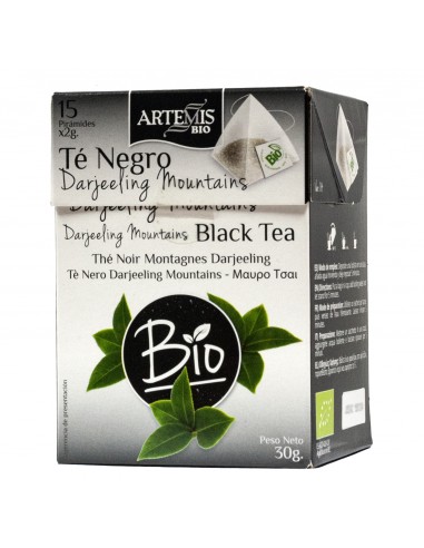 Pirámide infusión té negro darjeeling ECO 30g