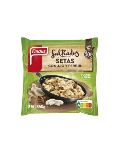 Congelado setas con ajo y perejil 350g