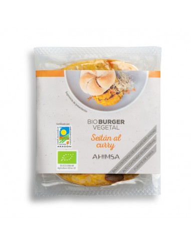 Refrig hamburguesa vegetal BIO seitan al curry 150g