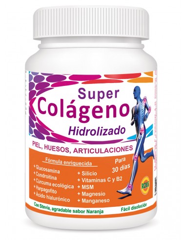 Super colageno hidrolizado marino 300gr (naranja)