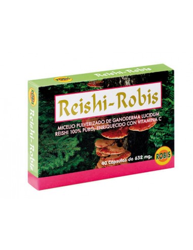 Reishi robis 40 cap 600mg