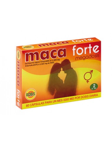 Maca forte megadosis 60 cap 500mg