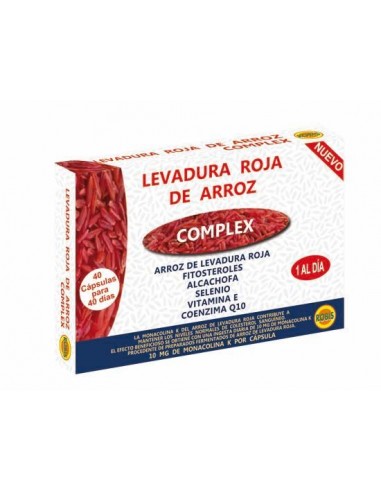 Levadura roja de arroz robis 40 caps