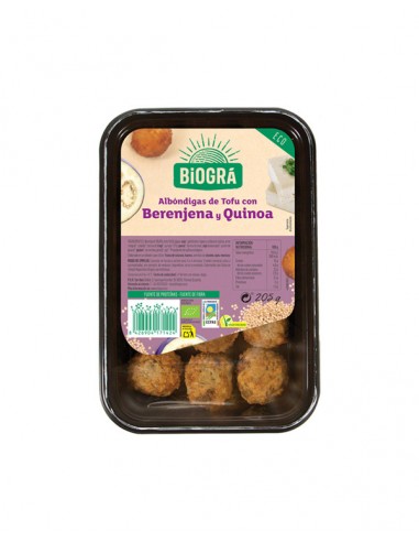 Refrig albóndigas BIO de tofu