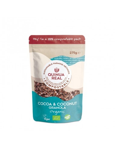 Cereales granola con cacao y coco 275 gr