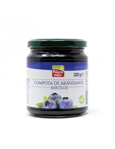 Compota de arándanos BIO 280gr