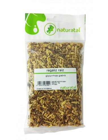 Regaliz raiz triturado (glycyrrhiza glabra) 100gr