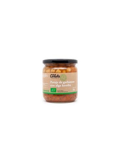 Potaje de garbanzos con alga kombu 350gr