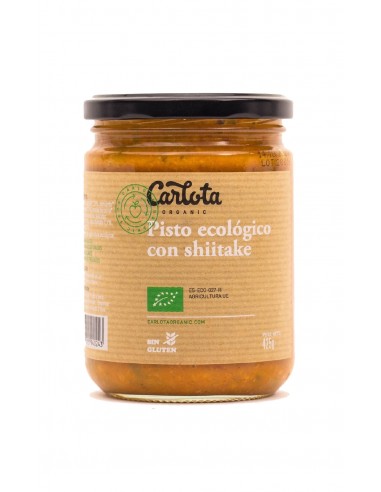 Pisto ecológico con shitake 425gr