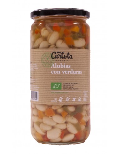 Alubias con verduras 720gr