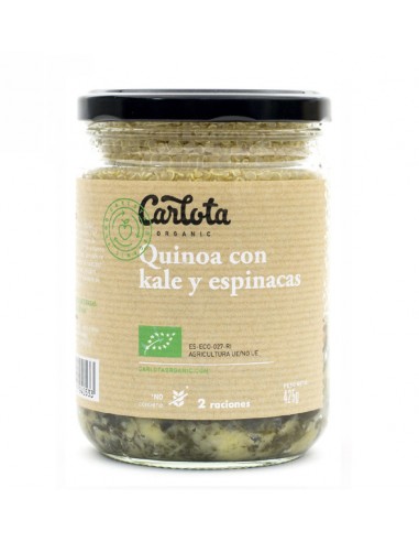 Quinoa kale y espinacas  425gr